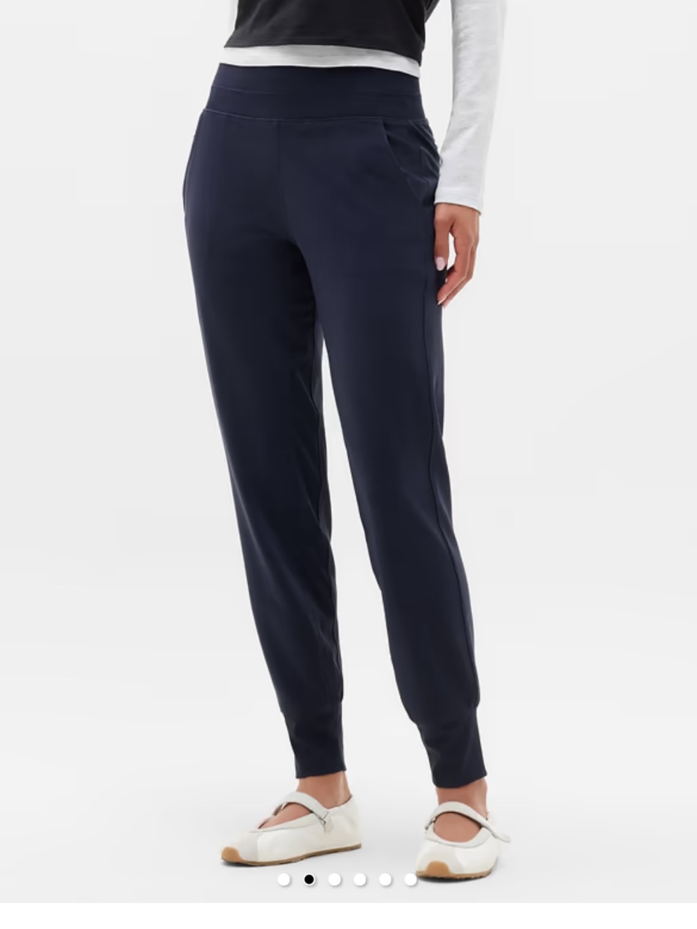 Athleta Navy Venice High Rise Jogger